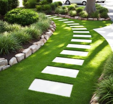 Modesto landscaping project