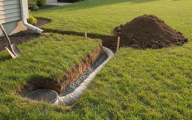 Yard Drainage Modesto