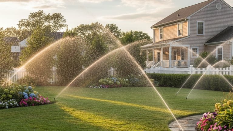 Professional irrigation sprinkler system installation Modesto