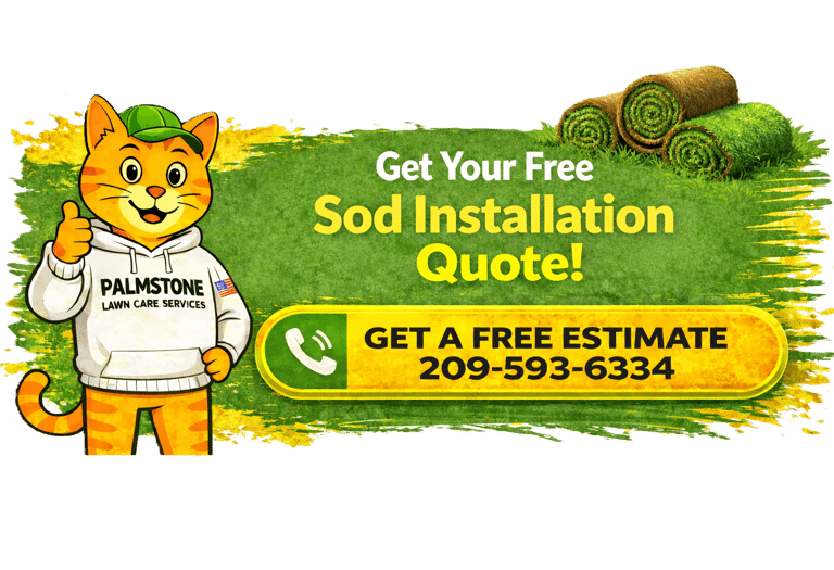 Get Your Free Turlock Sod Installation Quote - 209-593-6334