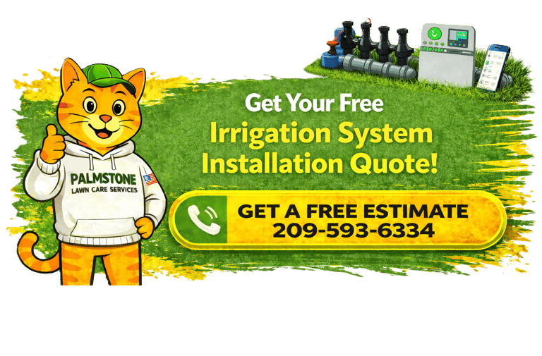 Free Turlock Sprinkler Quote - 209-593-6334