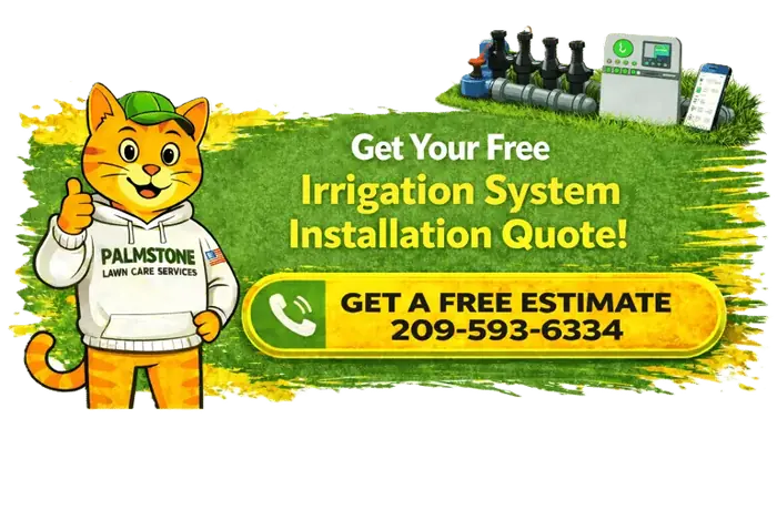 Get Your Free Sprinkler Installation Quote - 209-593-6334