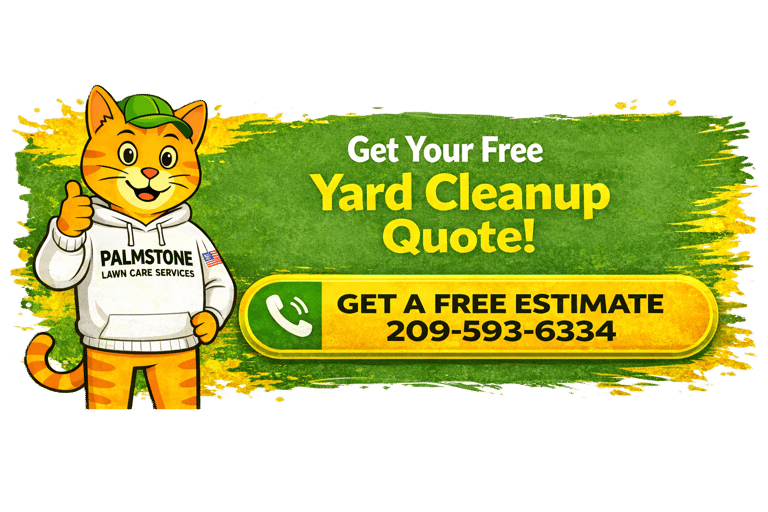 Get Your Free Turlock Yard Cleanup Quote - 209-593-6334