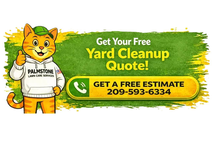 Get Your Free Yard Cleanup Quote - 209-593-6334
